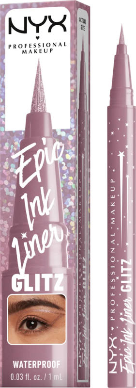 NYX PROFESSIONAL MAKEUP Eyeliner Epic Ink Jeanz Glitz Shimmer Stitch 03