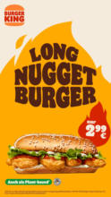 Burger King: Long Nugget Burger