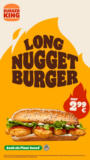 Burger King: Long Nugget Burger