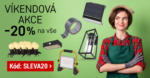 Víkendová akce -20% na vše
