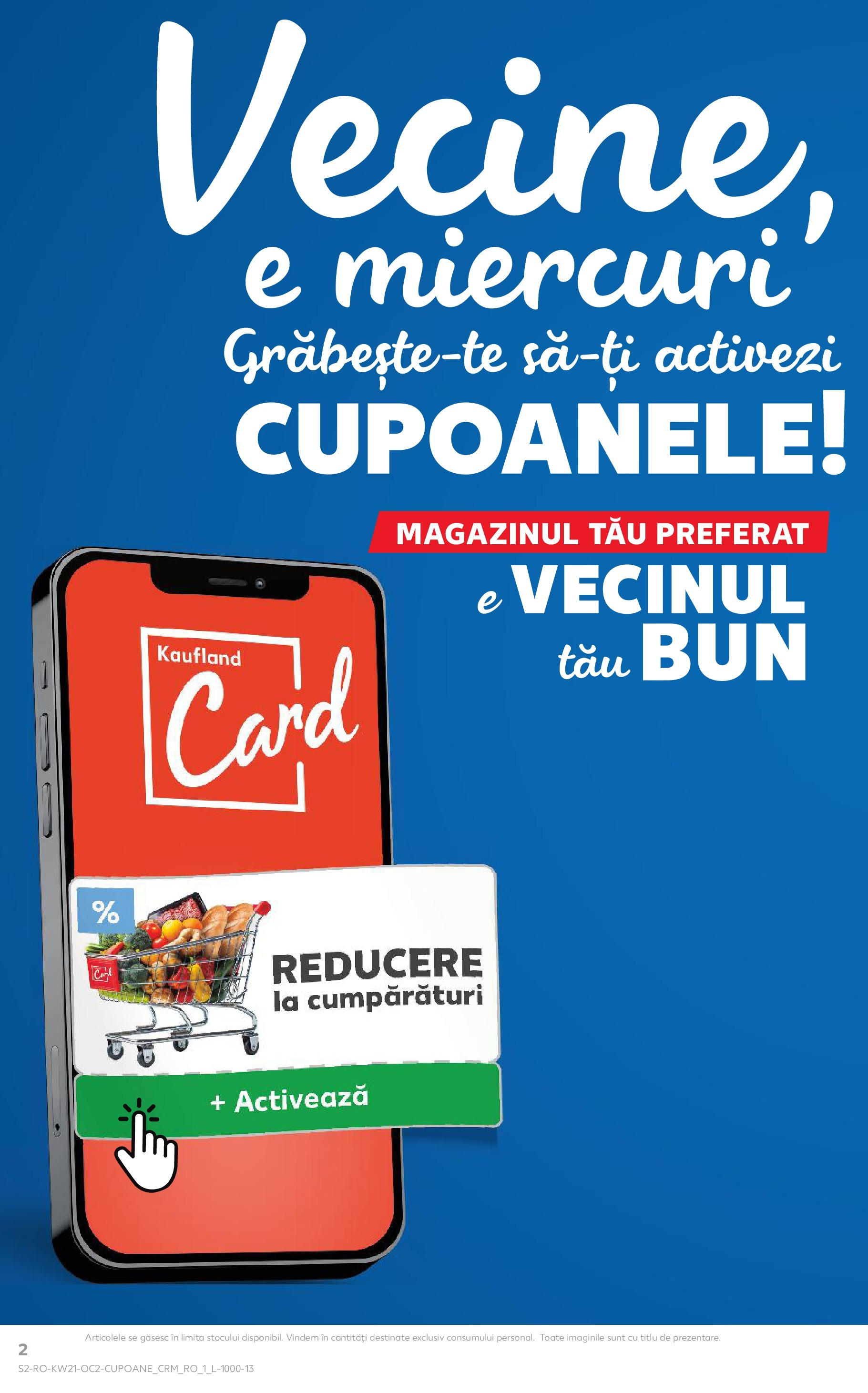 Catalog Kaufland - Sibiu 21.05.2025 || Revista si Oferte | Pagină: 2 Catalog Kaufland - Sibiu 21.05.2025 - Revista si Oferta | Pagină: 2