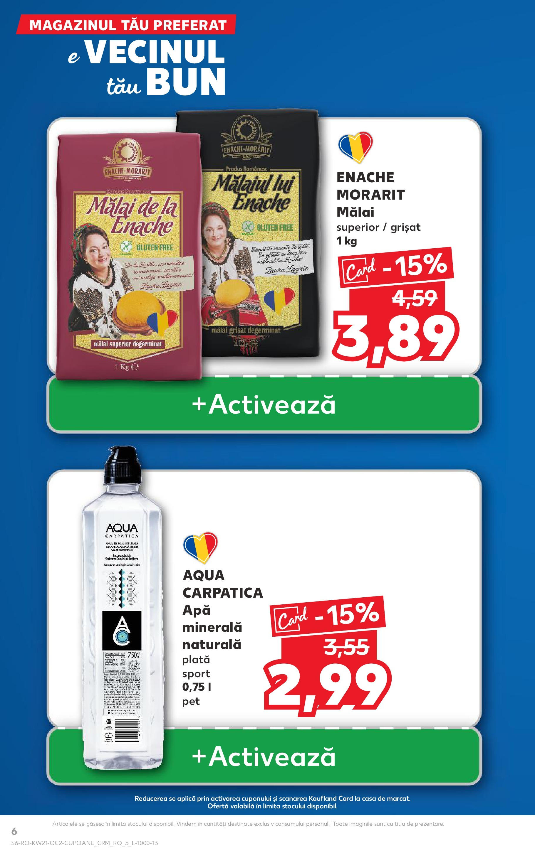 Catalog Kaufland - Sibiu 21.05.2025 || Revista si Oferte | Pagină: 6 | Produse: Mălai Catalog Kaufland - Sibiu 21.05.2025 - Revista si Oferta | Pagină: 6 | Produse: Mălai