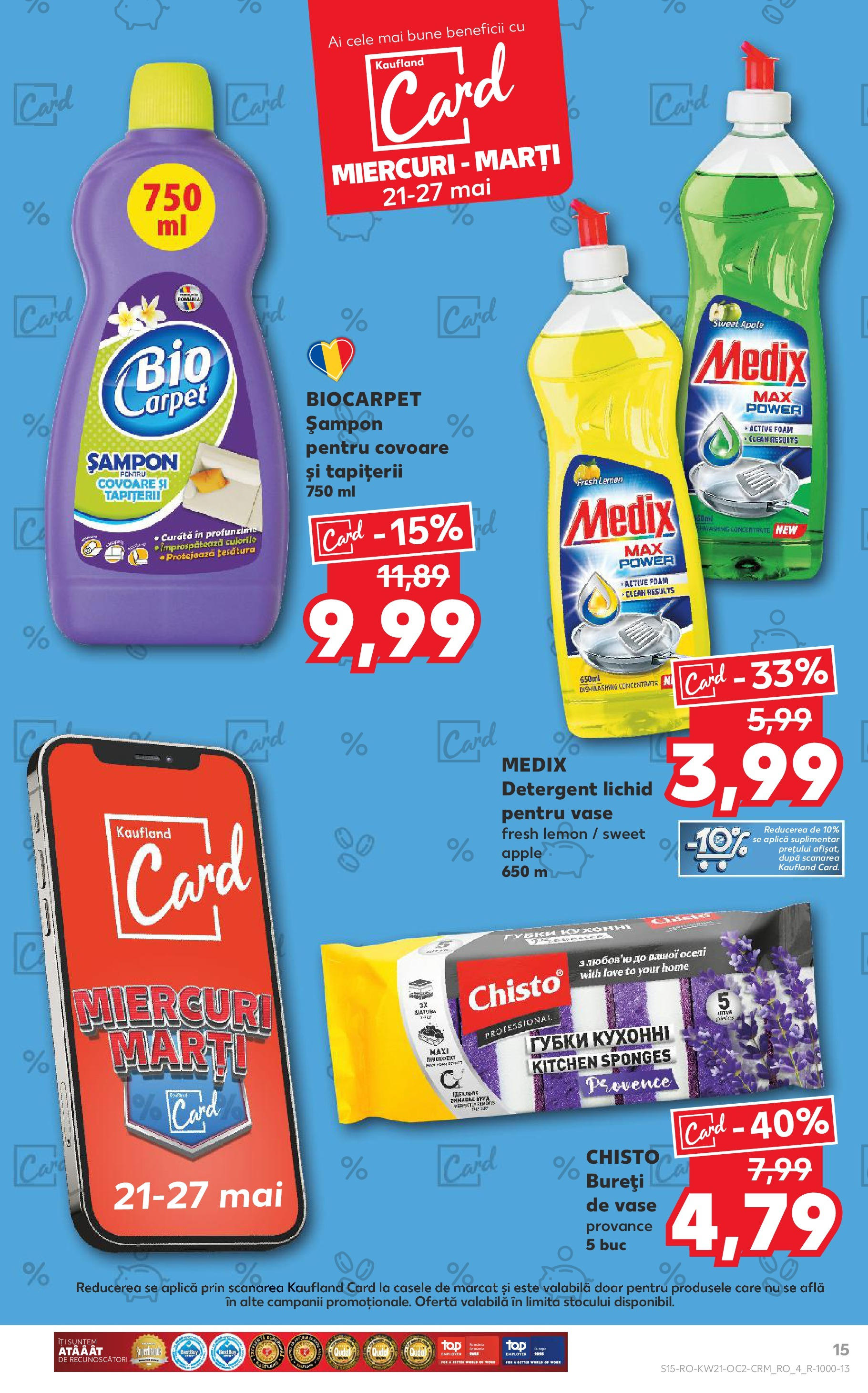 Catalog Kaufland - Sibiu 21.05.2025 || Revista si Oferte | Pagină: 15 | Produse: Pomelo, Șampon, Apple, Detergent Catalog Kaufland - Sibiu 21.05.2025 - Revista si Oferta | Pagină: 15 | Produse: Pomelo, Șampon, Apple, Detergent