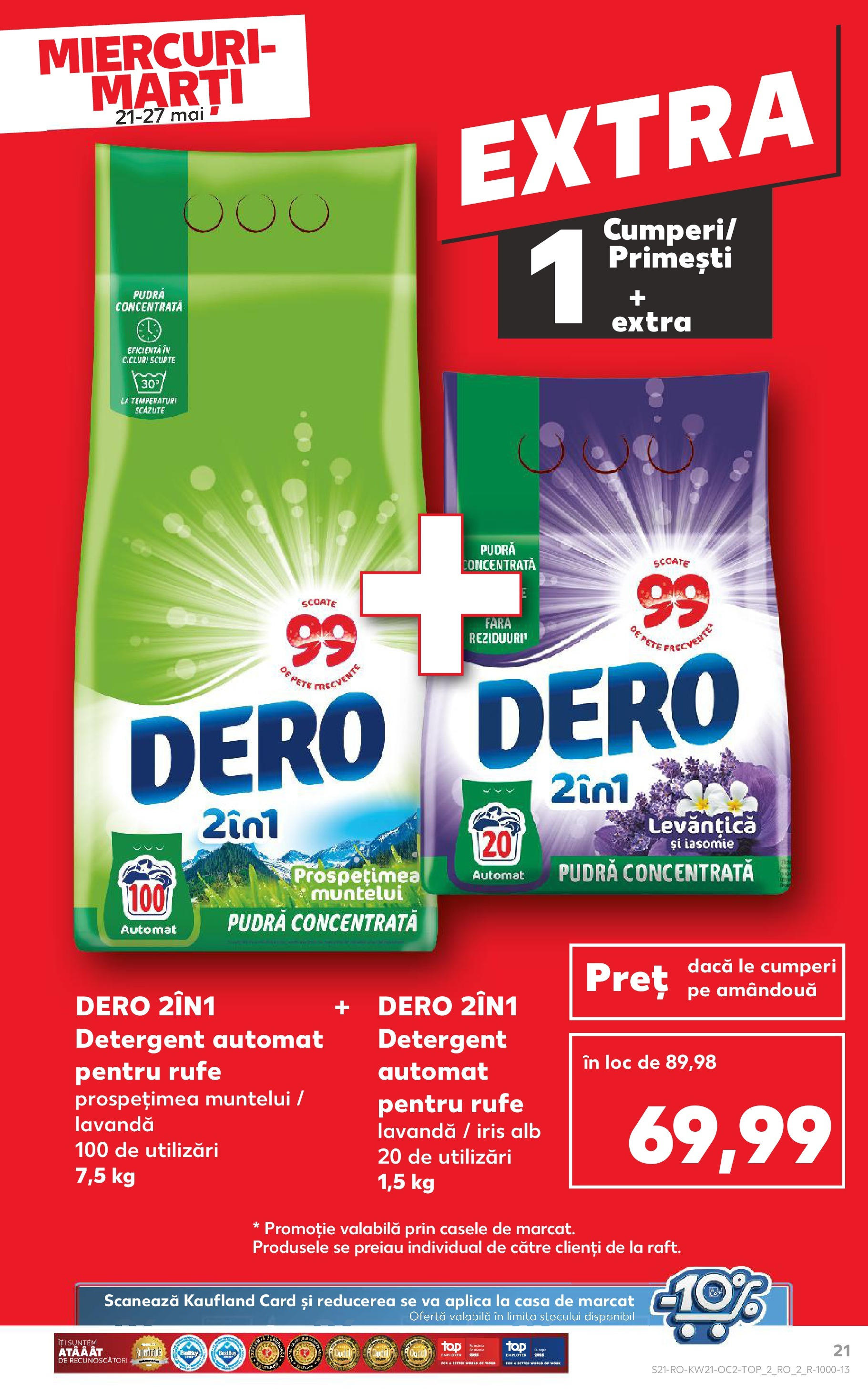 Catalog Kaufland - Sibiu 21.05.2025 || Revista si Oferte | Pagină: 21 | Produse: Kedi Ödül Oyuncakları, Pudră, Detergent Catalog Kaufland - Sibiu 21.05.2025 - Revista si Oferta | Pagină: 21 | Produse: Kedi Ödül Oyuncakları, Pudră, Detergent