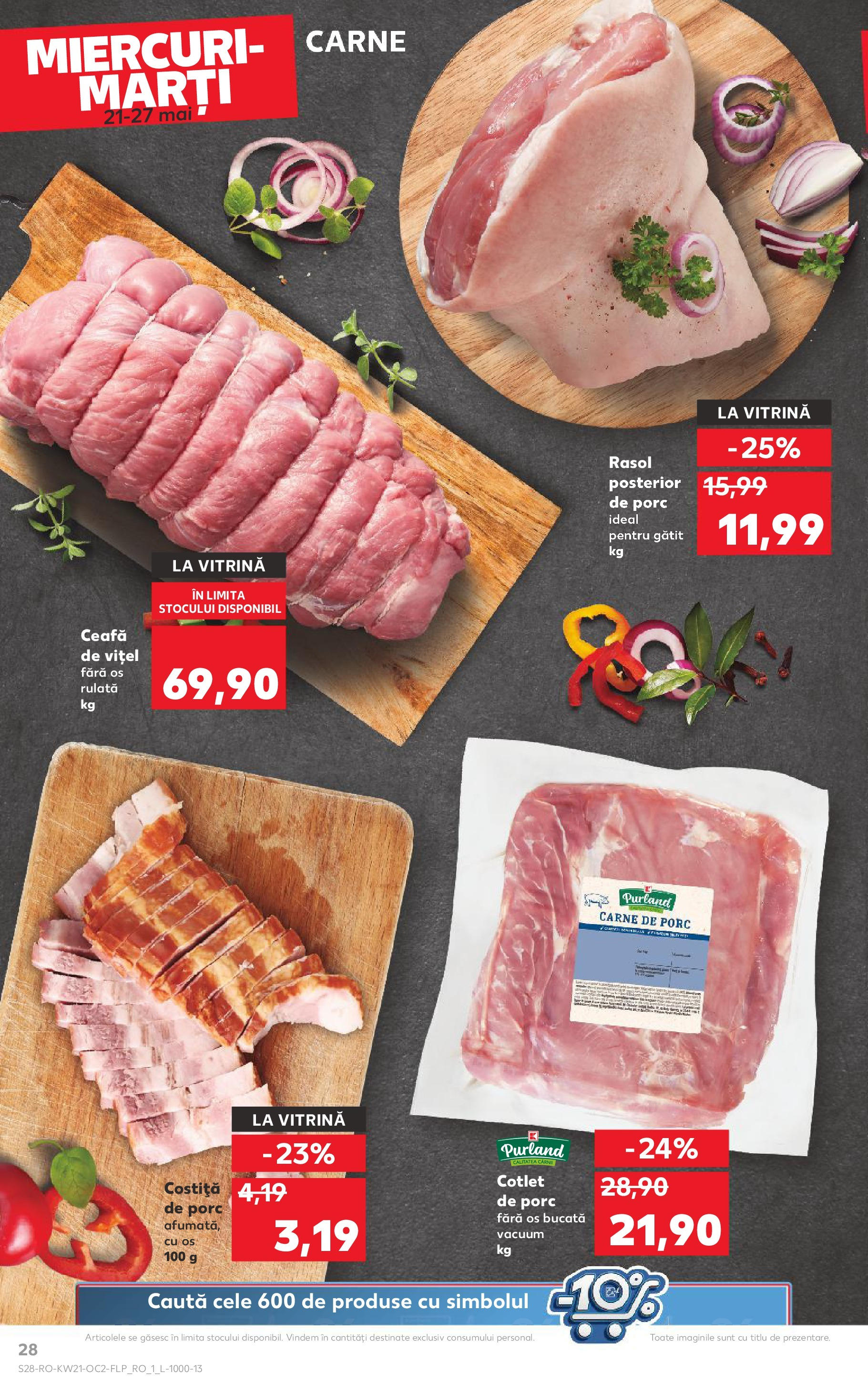 Catalog Kaufland - Bucureşti 21.05.2025 || Revista si Oferte | Pagină: 28 | Produse: Lait de coco, Vitrină, Carne De Porc, Rasol Catalog Kaufland - Bucureşti 21.05.2025 - Revista si Oferta | Pagină: 28 | Produse: Lait de coco, Vitrină, Carne De Porc, Rasol