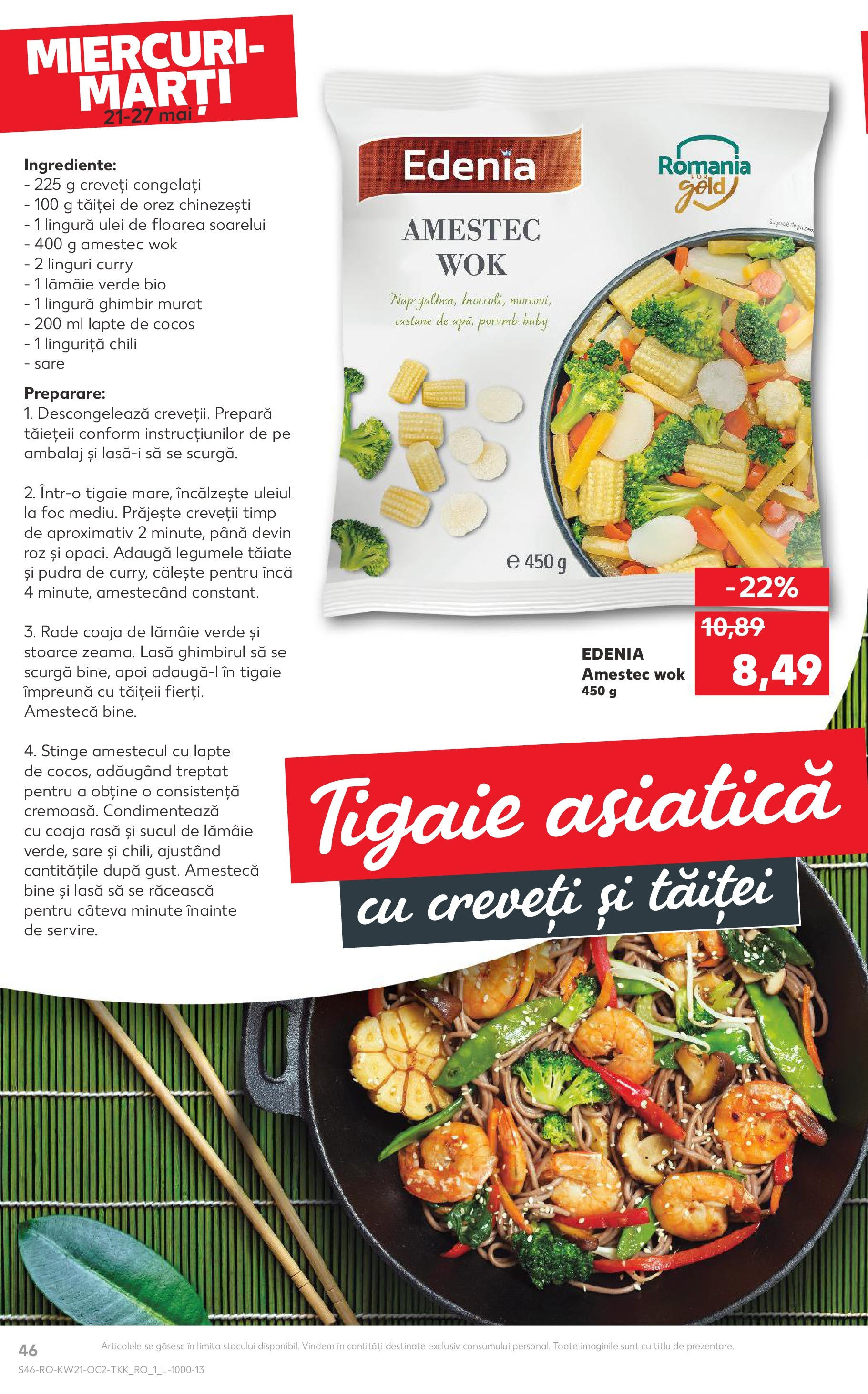 Catalog Kaufland - Sibiu 21.05.2025 || Revista si Oferte | Pagină: 46 | Produse: Şerit ödül, Tigaie, Orez, Lămâie Catalog Kaufland - Sibiu 21.05.2025 - Revista si Oferta | Pagină: 46 | Produse: Şerit ödül, Tigaie, Orez, Lămâie