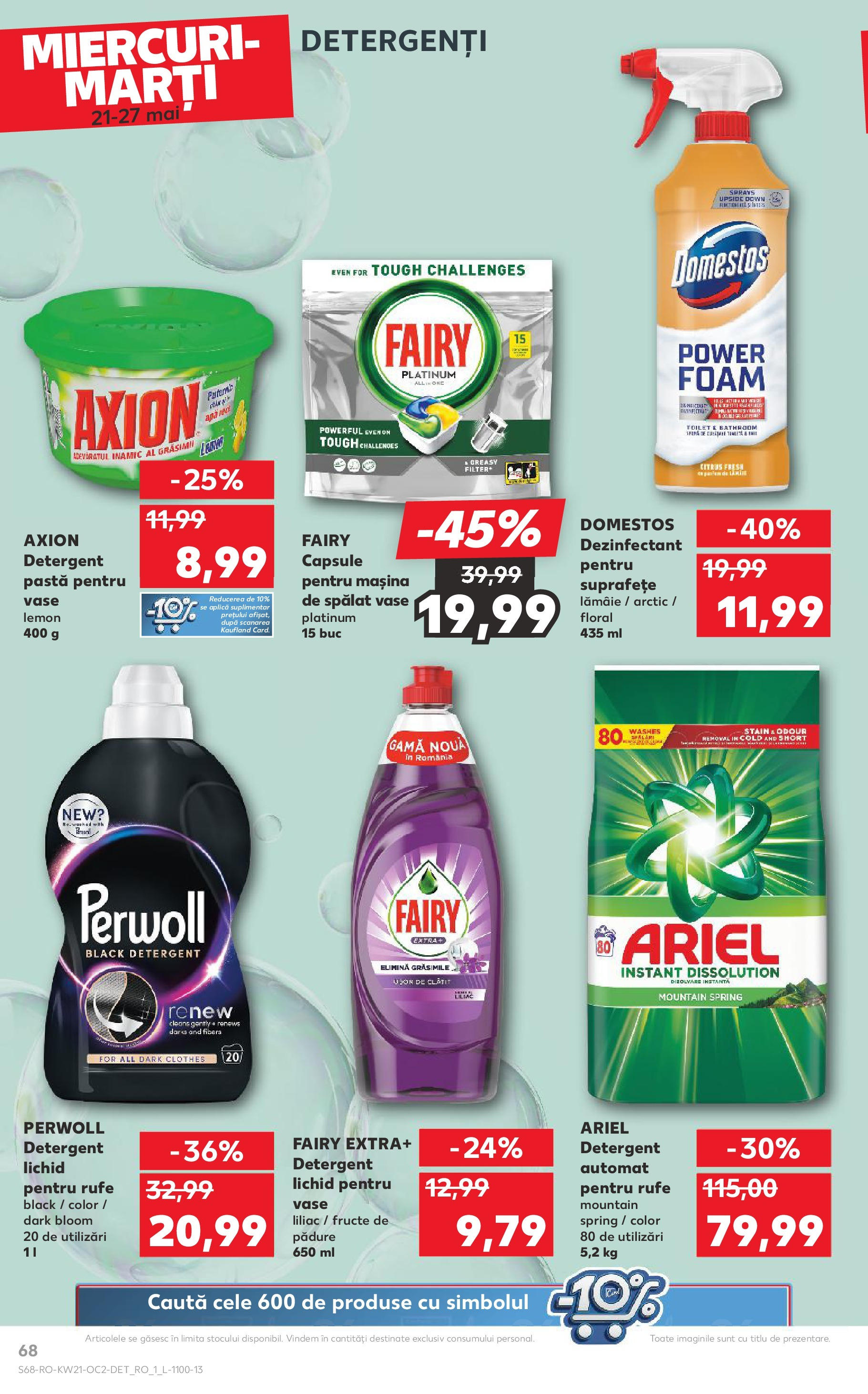 Catalog Kaufland - Sibiu 21.05.2025 || Revista si Oferte | Pagină: 68 | Produse: Detergent, Fructe, Lămâie Catalog Kaufland - Sibiu 21.05.2025 - Revista si Oferta | Pagină: 68 | Produse: Detergent, Fructe, Lămâie