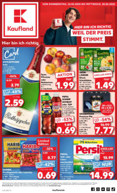 Vorschau von dem Prospekt des Geschäftes Kaufland, gültig ab dem 22.05.2025