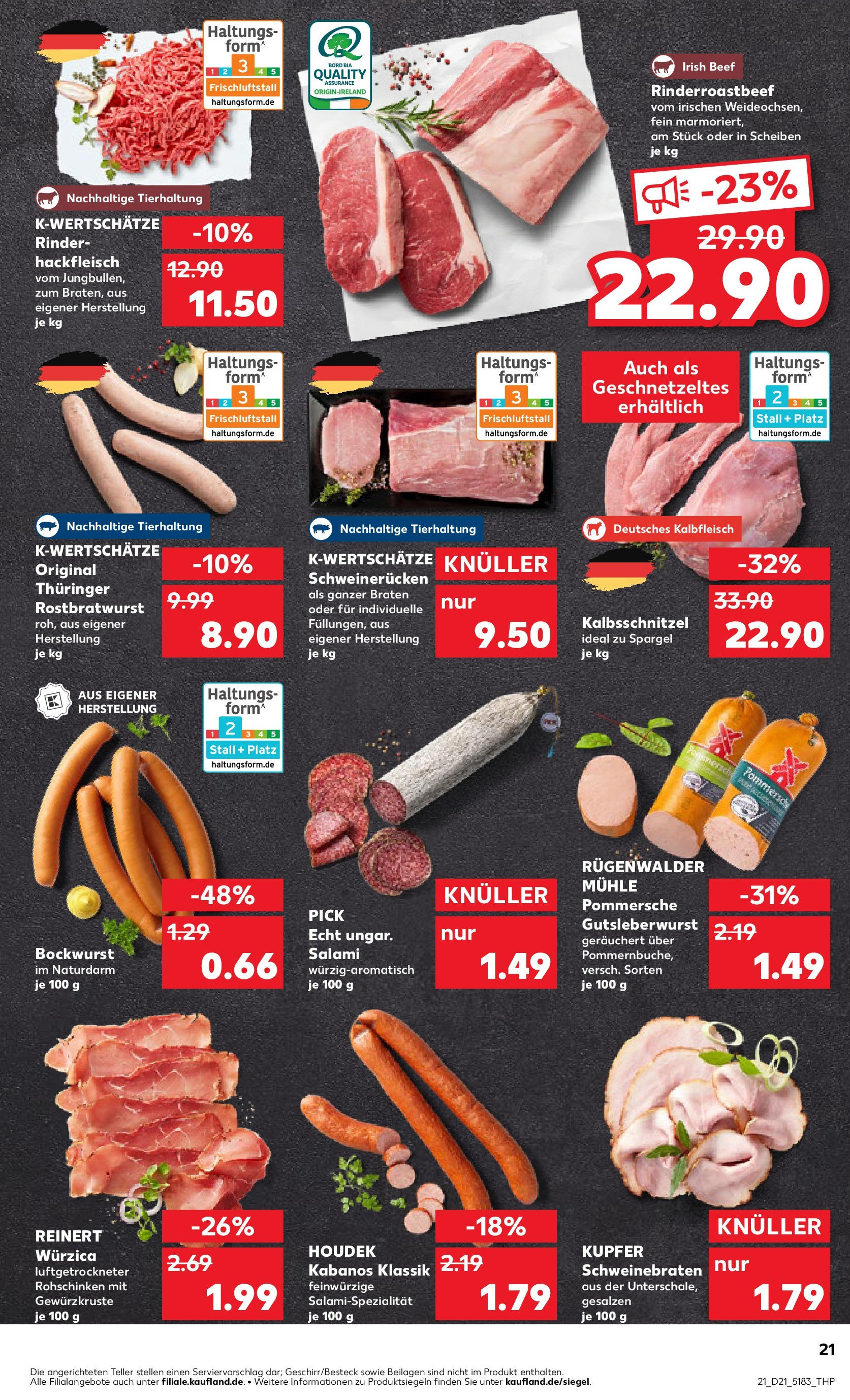 Kaufland prospekt Heinsberg (ab 21.05.2025) » Angebote Online | Seite: 21 | Produkte: Mühle, Spargel, Salami, Hackfleisch Kaufland prospekt Heinsberg (ab 21.05.2025) » Angebote Online zum Blättern | Seite: 21 | Produkte: Mühle, Spargel, Salami, Hackfleisch