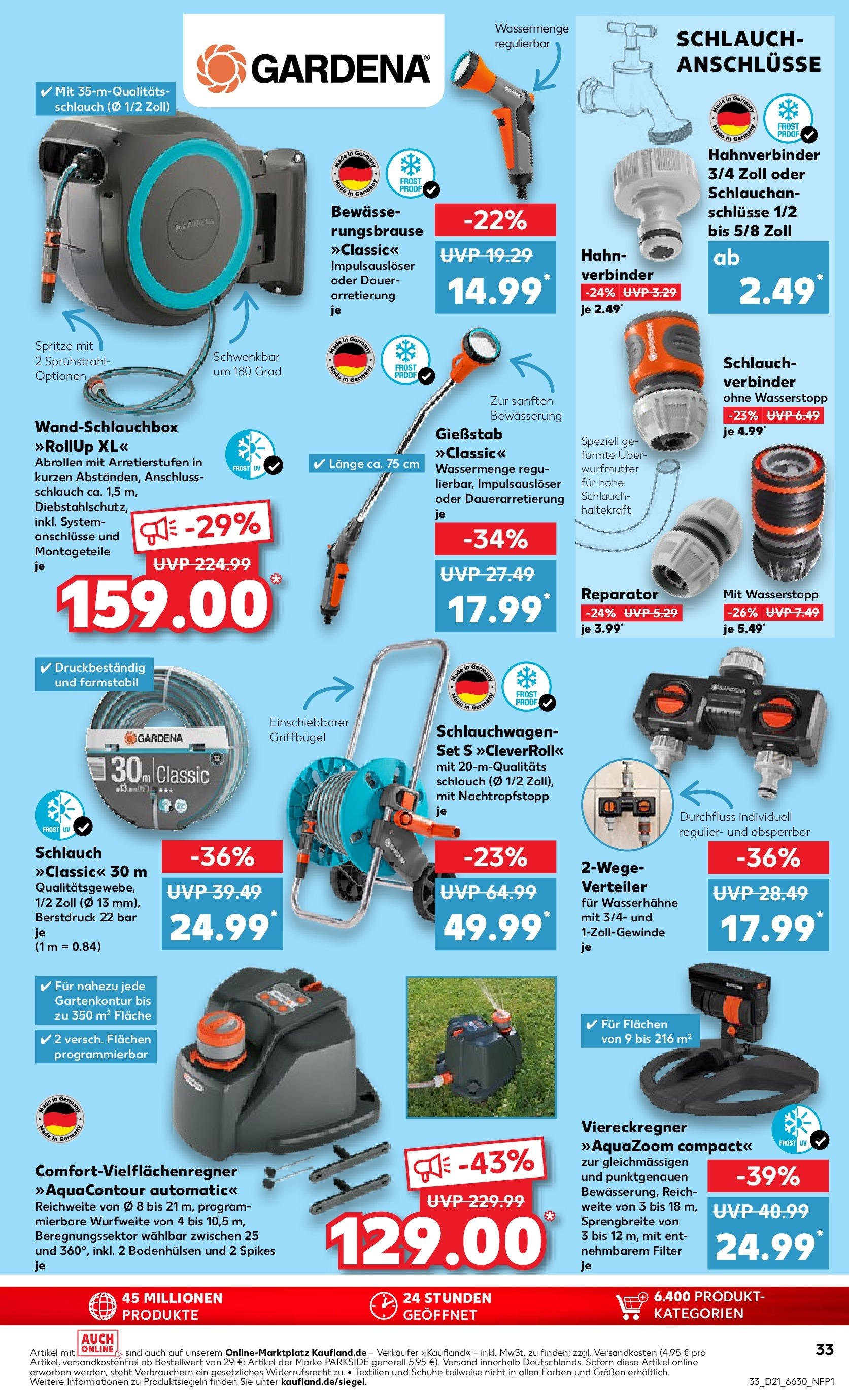 Kaufland prospekt Feuchtwangen (ab 21.05.2025) » Angebote Online | Seite: 33 | Produkte: Verbinder, Hose Kaufland prospekt Feuchtwangen (ab 21.05.2025) » Angebote Online zum Blättern | Seite: 33 | Produkte: Verbinder, Hose