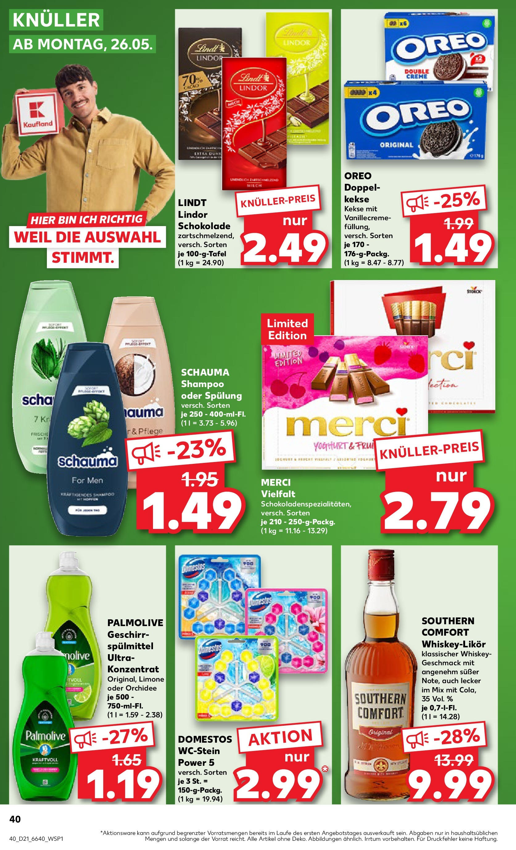 Kaufland prospekt Metzingen (ab 21.05.2025) » Angebote Online | Seite: 40 | Produkte: Schauma shampoo, Milch, Orchidee, Kekse Kaufland prospekt Metzingen (ab 21.05.2025) » Angebote Online zum Blättern | Seite: 40 | Produkte: Schauma shampoo, Milch, Orchidee, Kekse