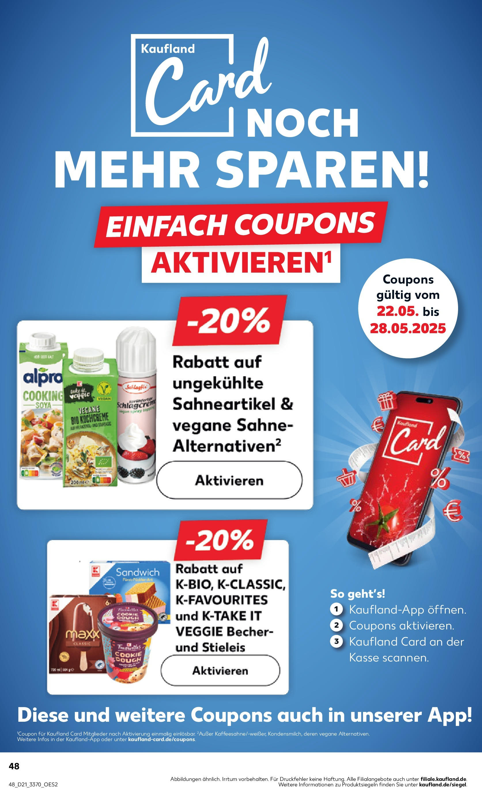 Kaufland prospekt Berlin (ab 21.05.2025) » Angebote Online | Seite: 48 Kaufland prospekt Berlin (ab 21.05.2025) » Angebote Online zum Blättern | Seite: 48