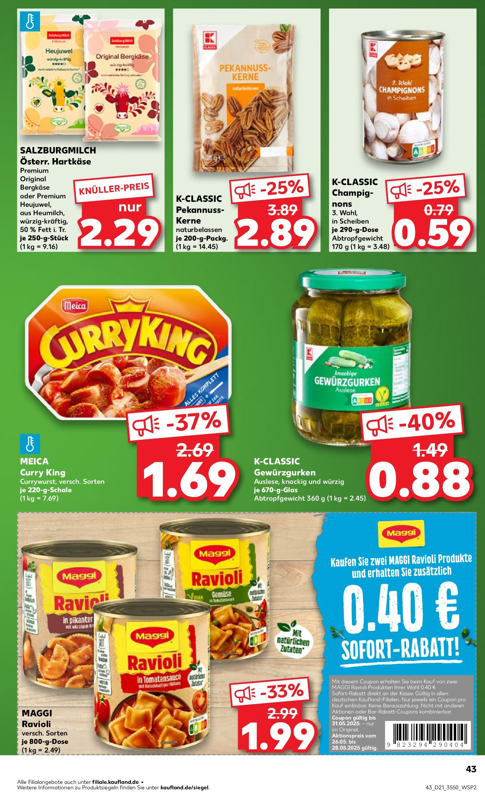 Kaufland prospekt Berlin (ab 21.05.2025) » Angebote Online | Seite: 43 Kaufland prospekt Berlin (ab 21.05.2025) » Angebote Online zum Blättern | Seite: 43