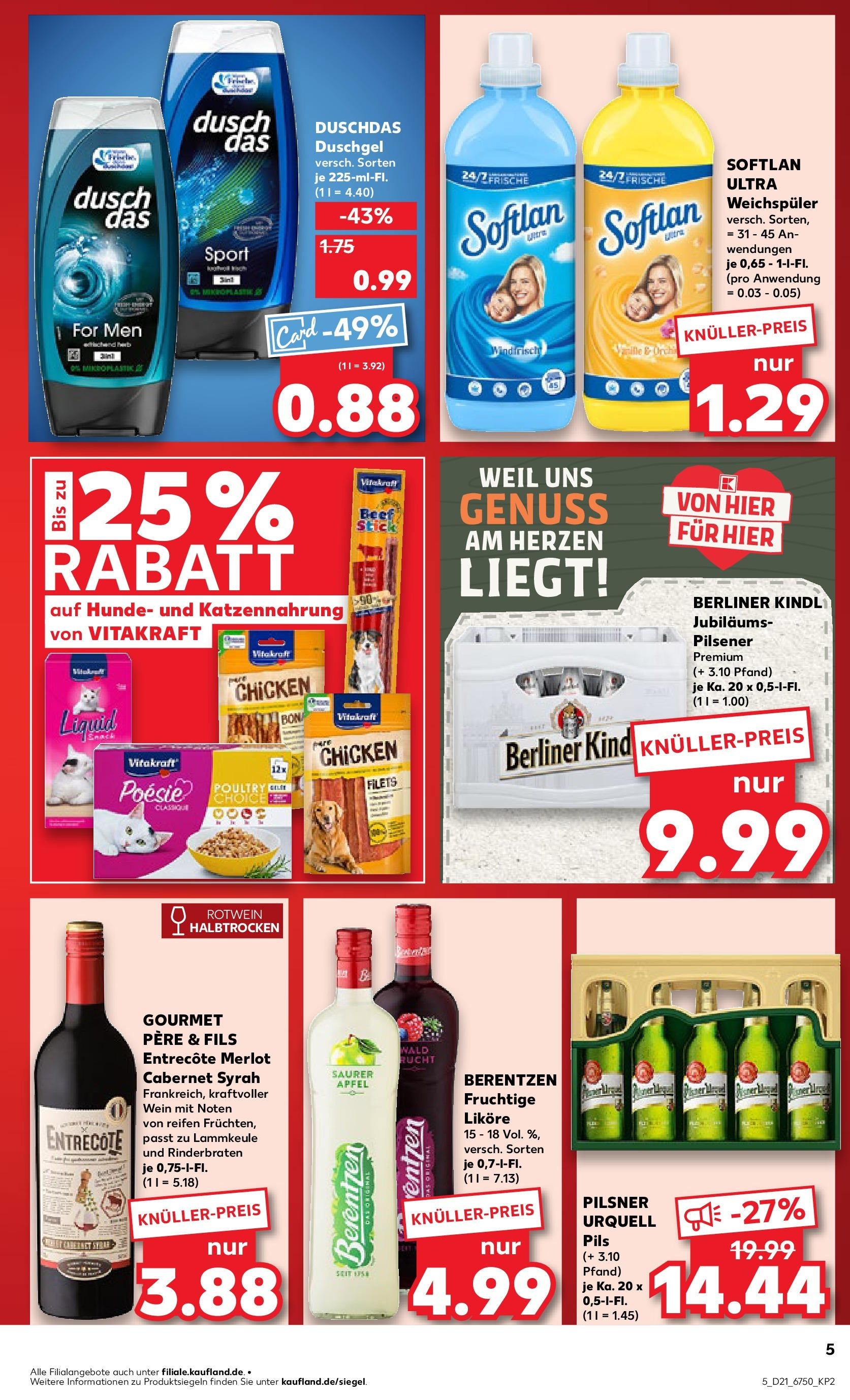 Kaufland prospekt Berlin (ab 21.05.2025) » Angebote Online | Seite: 5 Kaufland prospekt Berlin (ab 21.05.2025) » Angebote Online zum Blättern | Seite: 5
