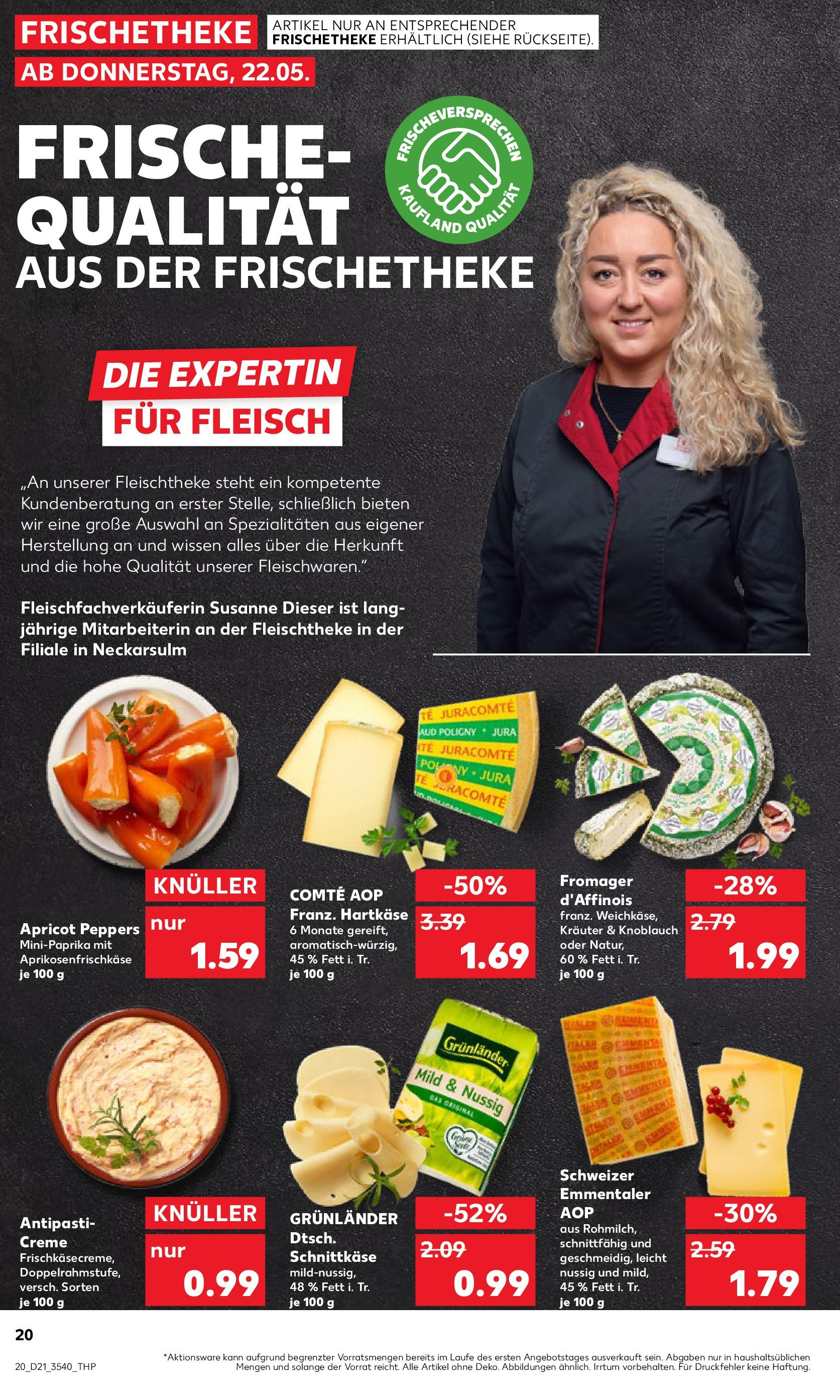 Kaufland prospekt Marienberg (ab 21.05.2025) » Angebote Online | Seite: 20 | Produkte: Jura, Creme, Knoblauch, Fleisch Kaufland prospekt Marienberg (ab 21.05.2025) » Angebote Online zum Blättern | Seite: 20 | Produkte: Jura, Creme, Knoblauch, Fleisch