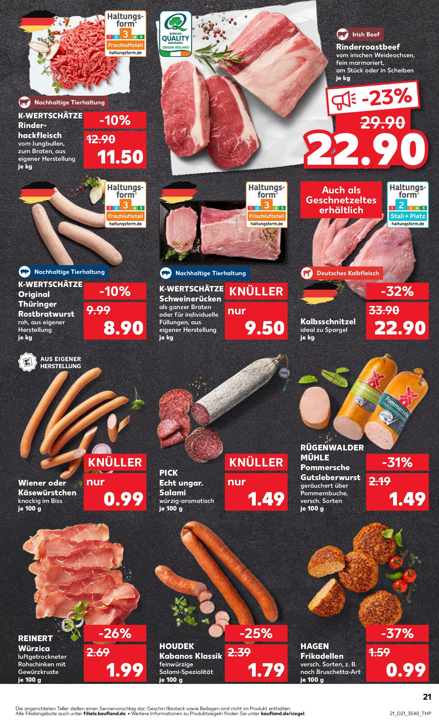 Kaufland prospekt Marienberg (ab 21.05.2025) » Angebote Online | Seite: 21 | Produkte: Spargel, Schweinerucken, Salami, Hackfleisch Kaufland prospekt Marienberg (ab 21.05.2025) » Angebote Online zum Blättern | Seite: 21 | Produkte: Spargel, Schweinerucken, Salami, Hackfleisch