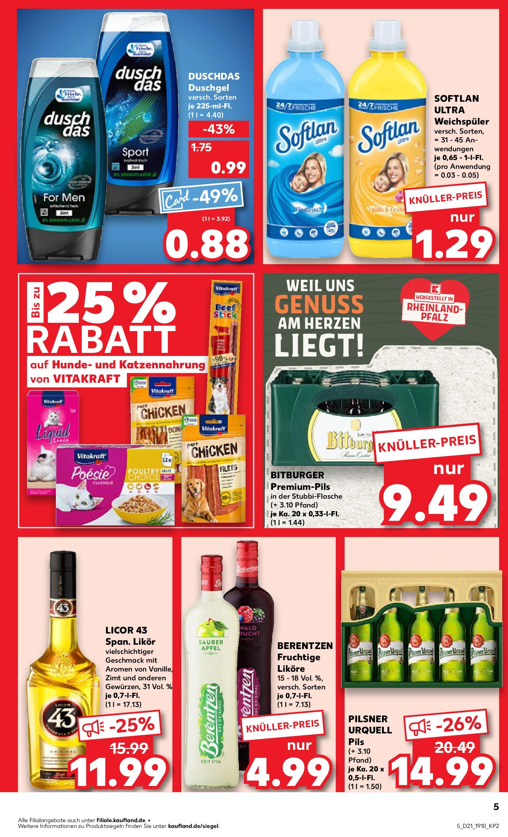 Kaufland prospekt Bendorf (ab 21.05.2025) » Angebote Online | Seite: 5 | Produkte: Äpfel, Duschdas, Shower Gel, Berentzen Kaufland prospekt Bendorf (ab 21.05.2025) » Angebote Online zum Blättern | Seite: 5 | Produkte: Äpfel, Duschdas, Shower Gel, Berentzen