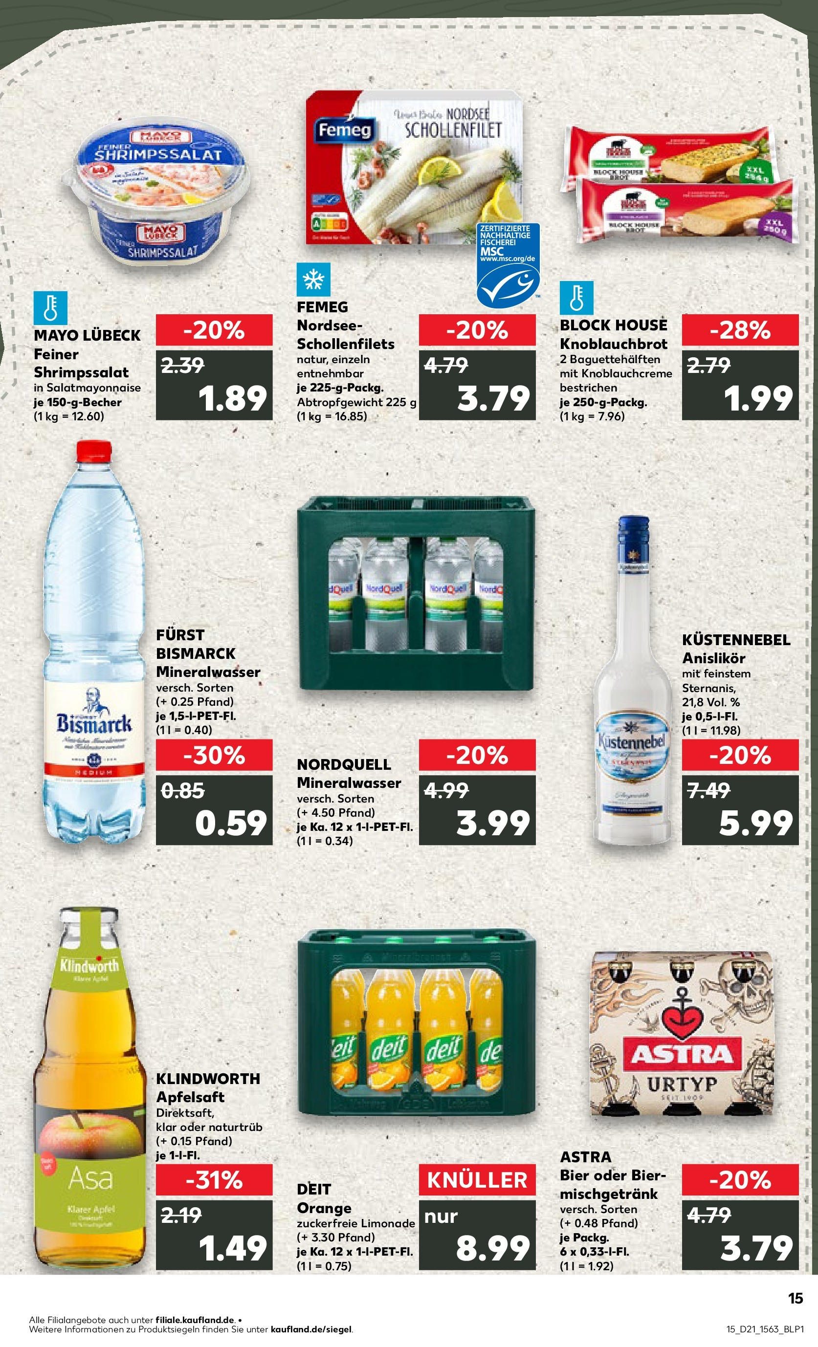 Kaufland prospekt Bad Oldesloe (ab 22.05.2025) » Angebote Online | Seite: 15 | Produkte: Bier, Äpfel, Astra, Brot Kaufland prospekt Bad Oldesloe (ab 22.05.2025) » Angebote Online zum Blättern | Seite: 15 | Produkte: Bier, Äpfel, Astra, Brot