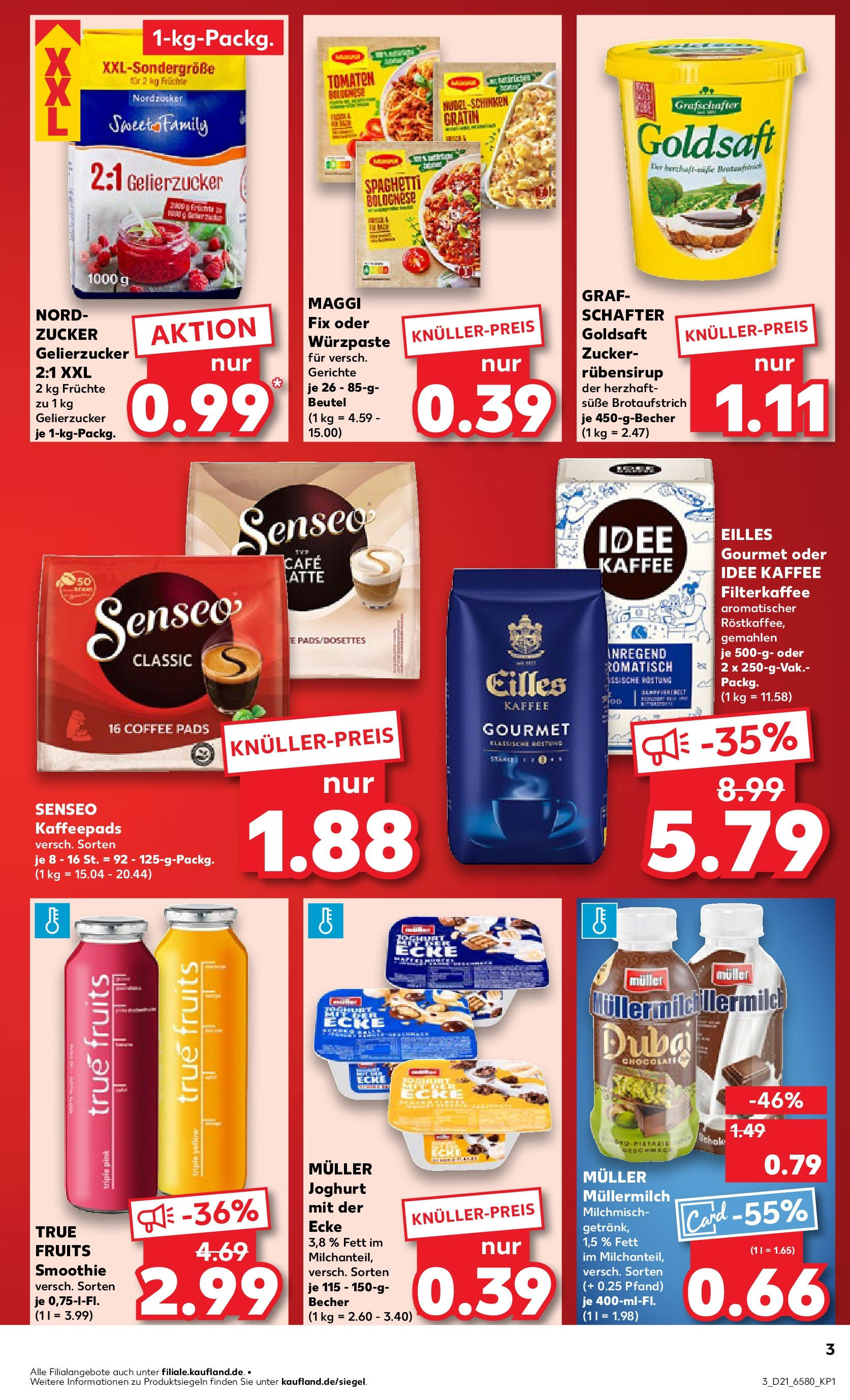 Kaufland prospekt Hamburg (ab 22.05.2025) » Angebote Online | Seite: 3 | Produkte: Senseo, Idee kaffee, Senseo kaffeepads, Müllermilch Kaufland prospekt Hamburg (ab 22.05.2025) » Angebote Online zum Blättern | Seite: 3 | Produkte: Senseo, Idee kaffee, Senseo kaffeepads, Müllermilch