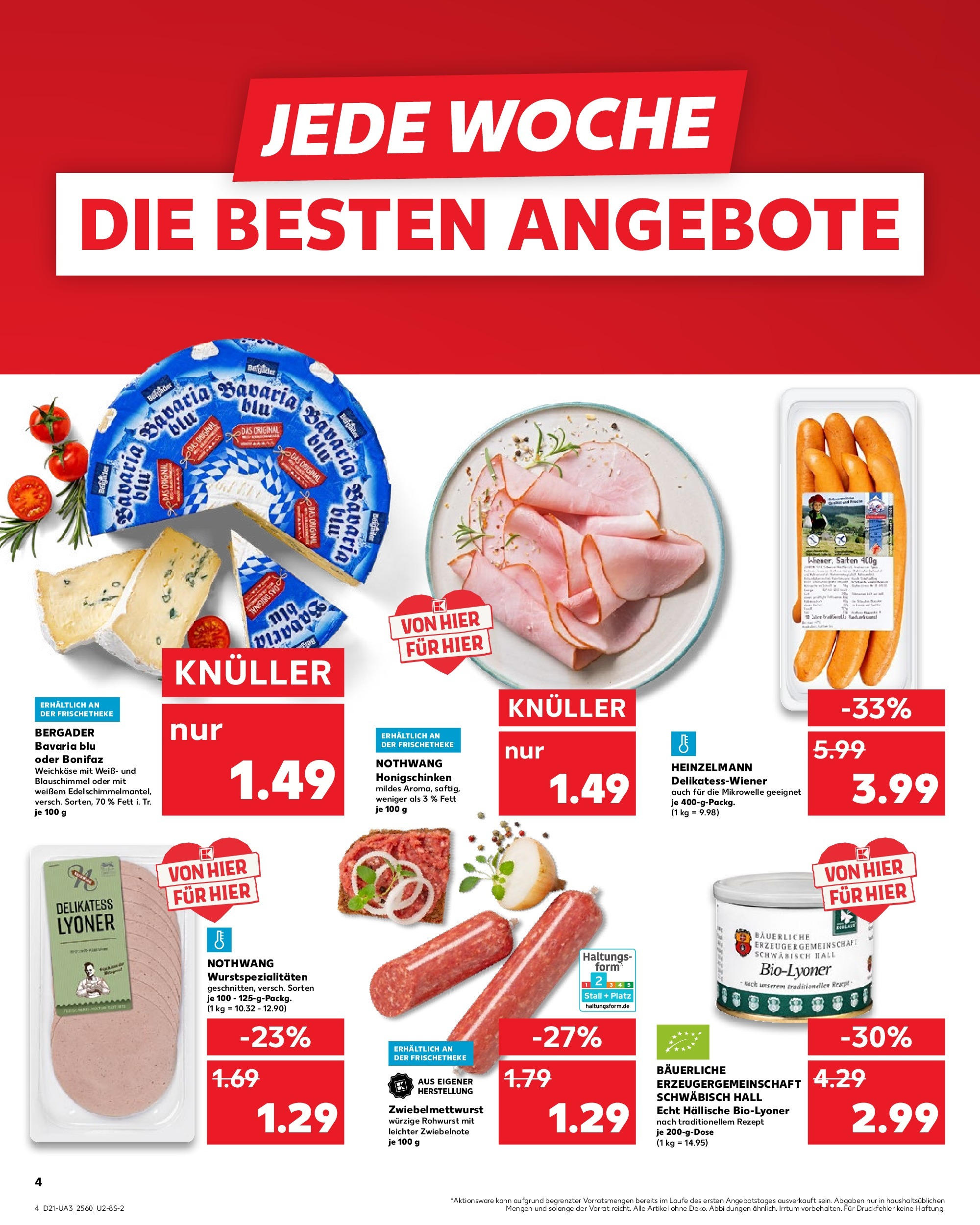 Kaufland prospekt Steinheim An Der Murr (ab 21.05.2025) » Angebote Online | Seite: 4 | Produkte: Mikrowelle Kaufland prospekt Steinheim An Der Murr (ab 21.05.2025) » Angebote Online zum Blättern | Seite: 4 | Produkte: Mikrowelle