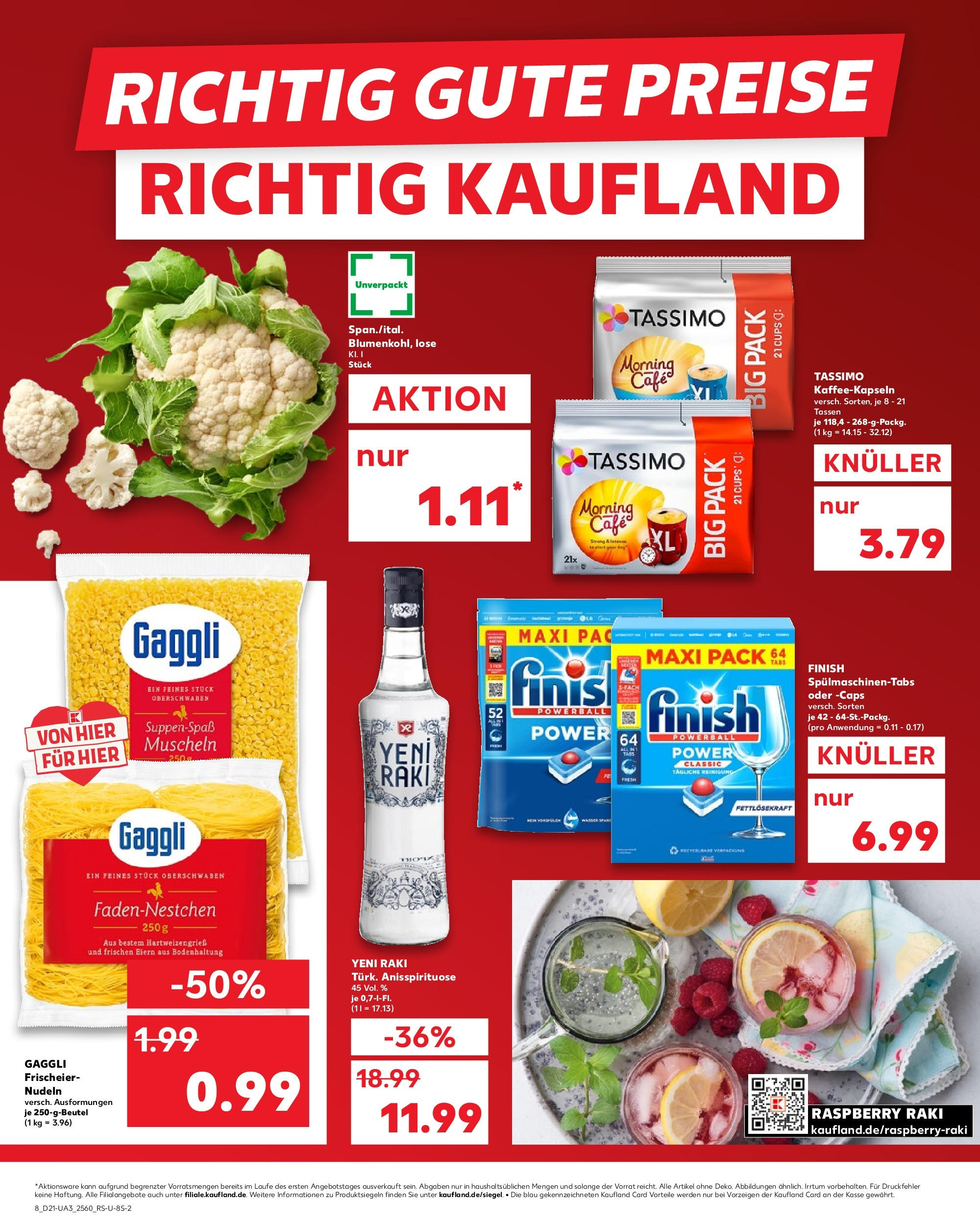 Kaufland prospekt Steinheim An Der Murr (ab 21.05.2025) » Angebote Online | Seite: 8 | Produkte: Finish, Spülmaschinentabs, Nudeln, Tassimo Kaufland prospekt Steinheim An Der Murr (ab 21.05.2025) » Angebote Online zum Blättern | Seite: 8 | Produkte: Finish, Spülmaschinentabs, Nudeln, Tassimo