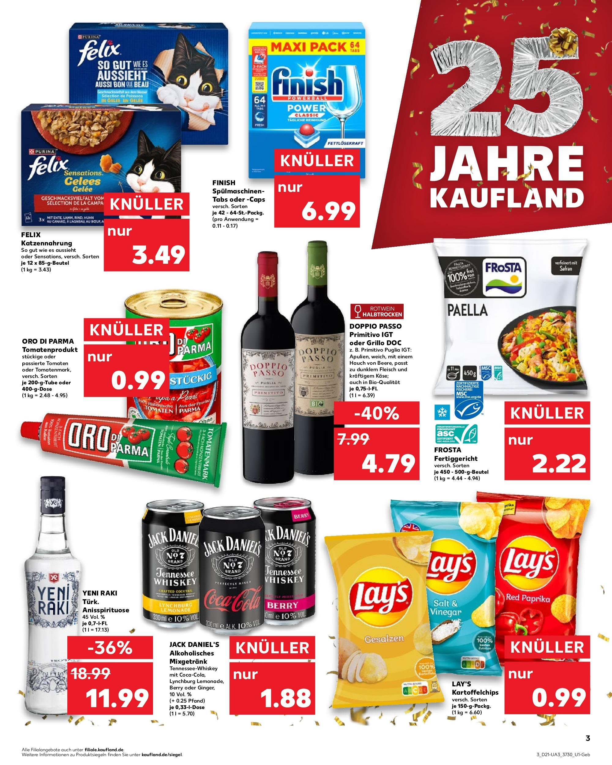 Kaufland prospekt Bietigheim-Bissingen (ab 21.05.2025) » Angebote Online | Seite: 3 | Produkte: Coca cola, Doppio passo primitivo, Finish, Fleisch Kaufland prospekt Bietigheim-Bissingen (ab 21.05.2025) » Angebote Online zum Blättern | Seite: 3 | Produkte: Coca cola, Doppio passo primitivo, Finish, Fleisch