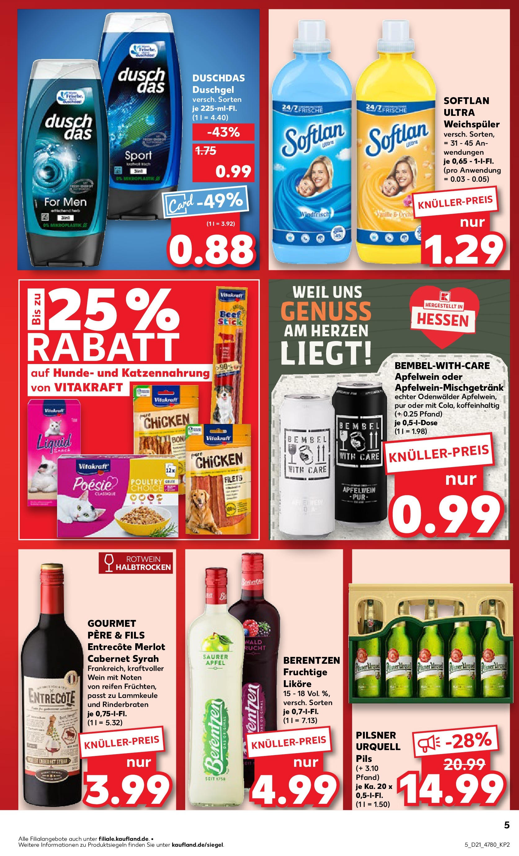 Kaufland prospekt Dieburg (ab 21.05.2025) » Angebote Online | Seite: 5 | Produkte: Lammkeule, Merlot, Pils, Apple Kaufland prospekt Dieburg (ab 21.05.2025) » Angebote Online zum Blättern | Seite: 5 | Produkte: Lammkeule, Merlot, Pils, Apple