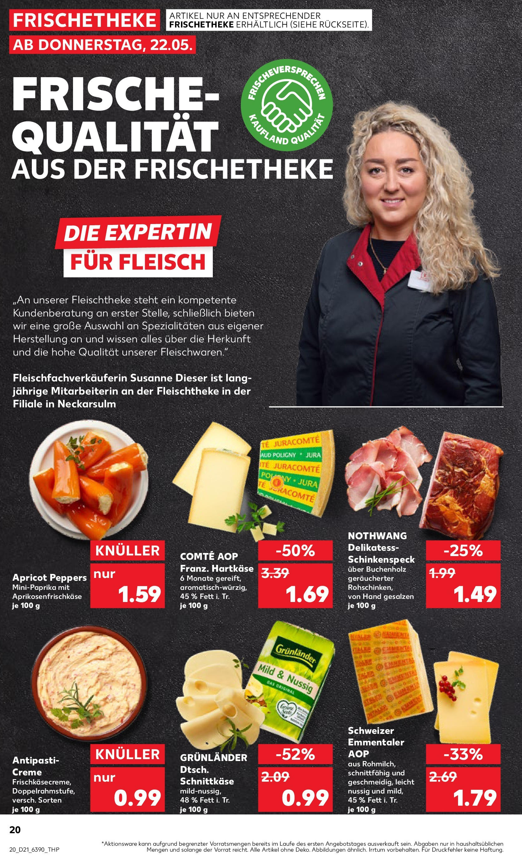 Kaufland prospekt Metzingen (ab 21.05.2025) » Angebote Online | Seite: 20 | Produkte: Jura, Creme, Grunlander, Fleisch Kaufland prospekt Metzingen (ab 21.05.2025) » Angebote Online zum Blättern | Seite: 20 | Produkte: Jura, Creme, Grunlander, Fleisch