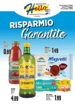 Hello Supermercati Risparmio Garantito - al 02.06.2025