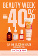 Monop' Beauty Week - au 01.06.2025