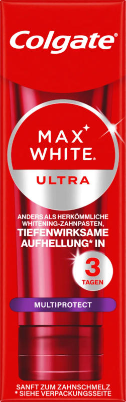 Colgate Zahnpasta Max White Ultra Multiprotect