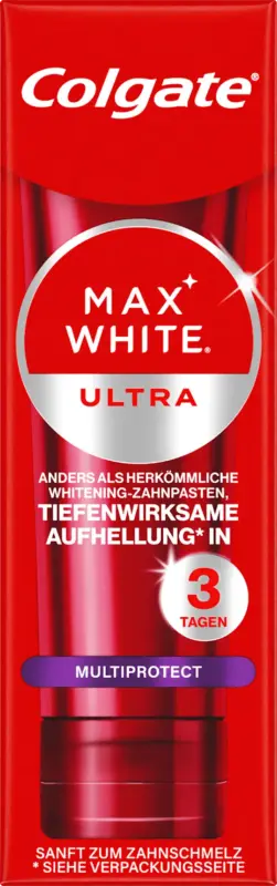 Colgate Zahnpasta Max White Ultra Multiprotect