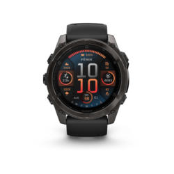 Смарт часовник GARMIN FENIX 8 AMOLED SAPPHIRE GRAY Black Silic. Band 010-02905-21 51 MM, GPS, WLAN, ПУЛСОМЕР, SPO2