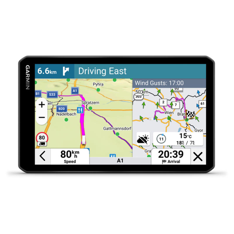 GPS автомобилна навигация GARMIN DEZL LGV720 MT-D 7.0 ", КАРТИ ЕВРОПА И БЪЛГАРИЯ, BLUETOOTH