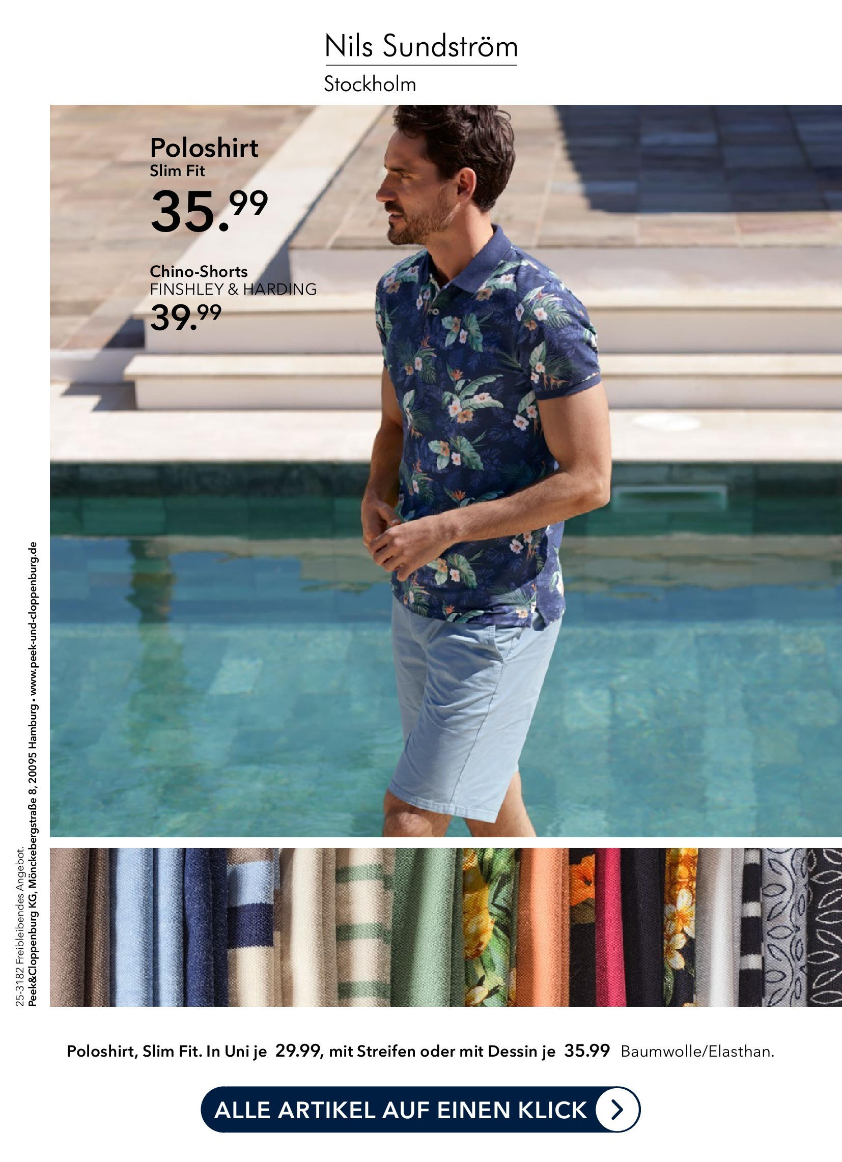 Peek & Cloppenburg Prospekt Hamburg	 (ab 25.05.2025) zum Blättern | Seite: 9 | Produkte: Chinoshorts, Poloshirt