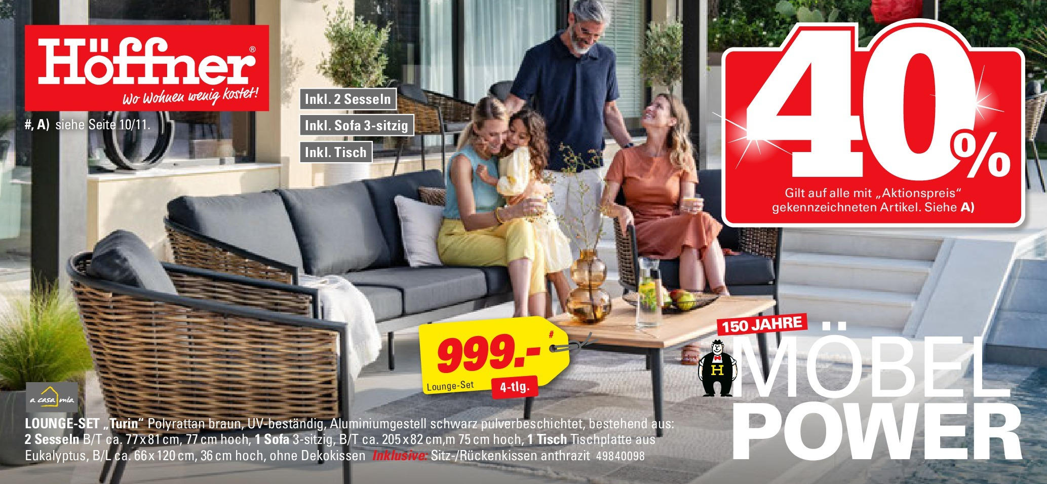 Höffner Höffner: Möbelangebote (vom 20.05.2025 - 03.06.2025) Vorschau von dem Prospekt des Geschäftes Höffner, gültig ab dem 20.05.2025
