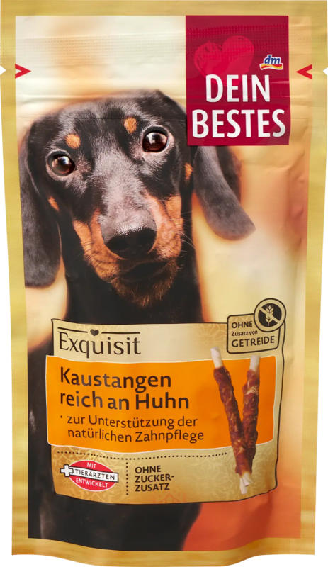 Dein Bestes Hundeleckerli Kaustangen reich an Huhn, Exquisit