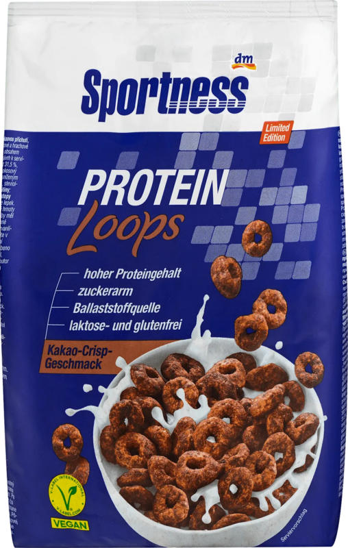Sportness Protein Loops, Kakao Crisp Geschmack