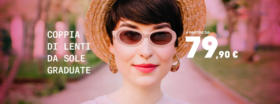 Coppia di lenti da sole graduate a partire da 79,90€!