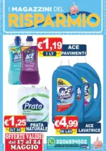 Magazzini del Risparmio Offerte valide dal 17 al 24 maggio - al 24.05.2025