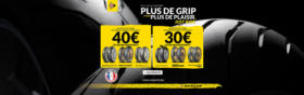 Plus de grip pour plus de plaisir.