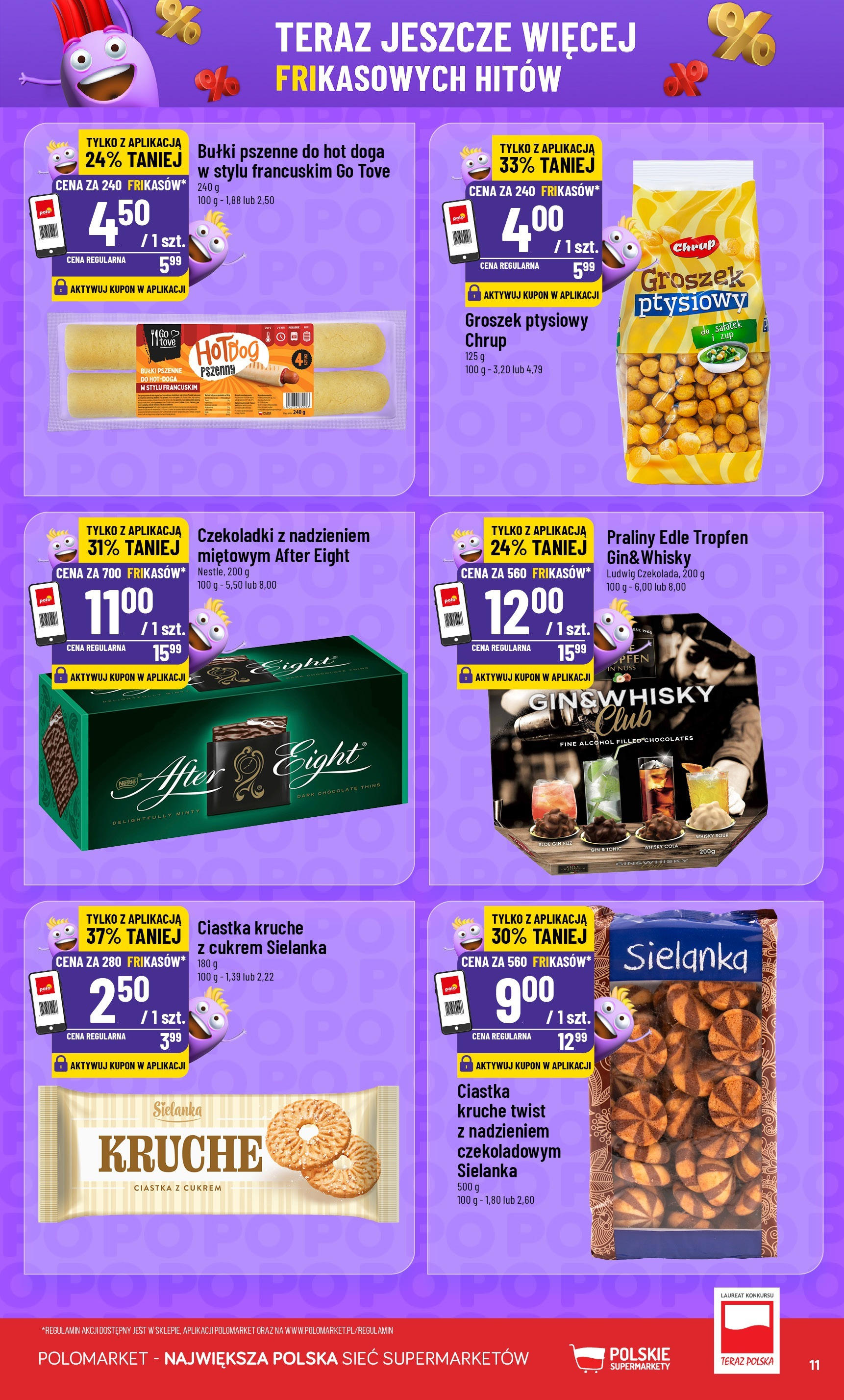 POLOmarket gazetka od jutra (21.05.2025) - Nowa PDF | Strona: 11 | Produkty: Ciastka kruche, Czekolada, Ciastka, Whisky