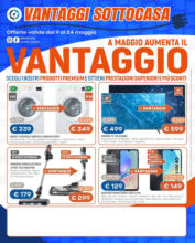 A maggio aumenta il vantaggio