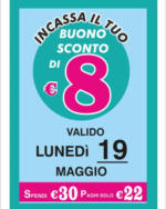 Euro Shop Buono sconto di 8 euro - al 19.05.2025