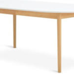 JYSK JYSK Masă MARSTRAND 100x200/280 albă