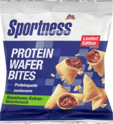 Sportness Protein Wafer Bites, Haselnuss-Kakao Geschmack