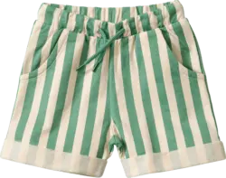 ALANA Shorts mit Streifen-Muster, grün, Gr. 104
