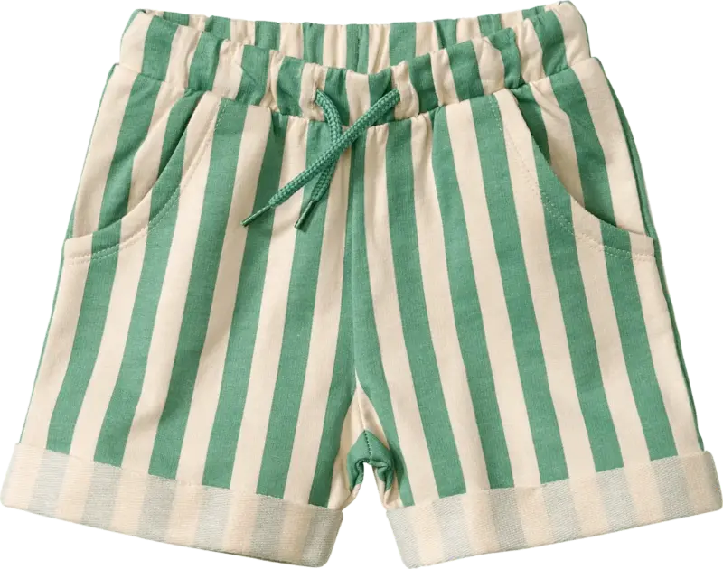 ALANA Shorts mit Streifen-Muster, grün, Gr. 104