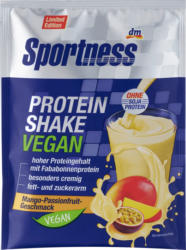 Sportness Proteinpulver, Protein Shake Vegan, Mango Passionfruit Geschmack