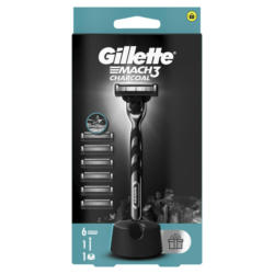Gillette Самобръсначка Mach 3 Charcoal